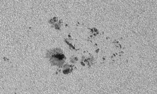 2023年8月11日の黒点（活動領域13395）