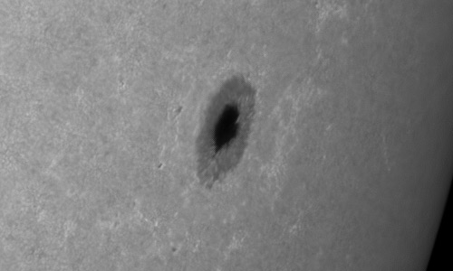 2023年8月13日の黒点（活動領域13394）