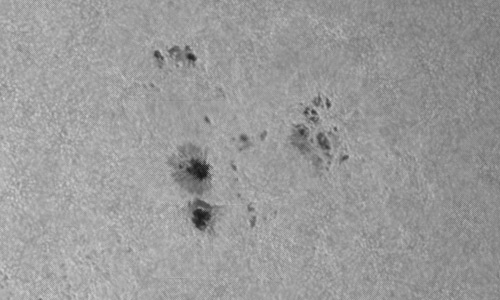 2023年8月13日の黒点（活動領域13395）