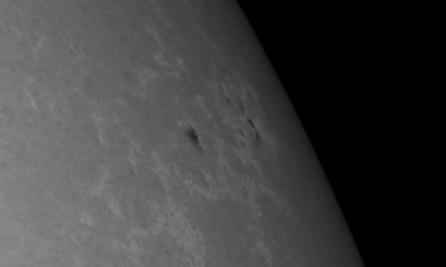 2023年8月15日の黒点（活動領域13395）