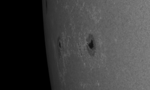 2023年8月15日の黒点（活動領域13405）