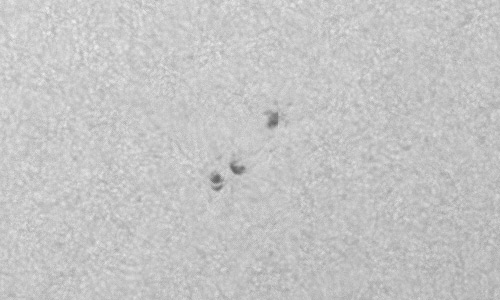 2023年8月15日の黒点（活動領域13406）