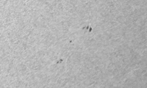 2023年8月17日の黒点（活動領域13406）