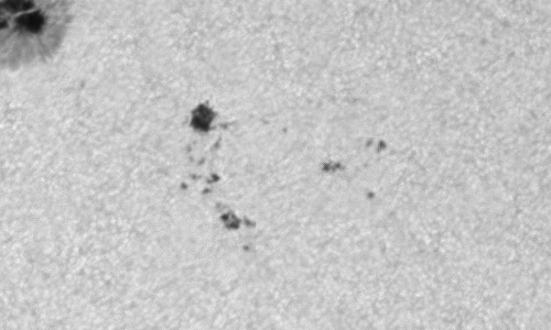 2023年8月17日の黒点（活動領域13409）