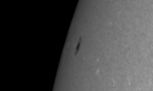 2023年8月18日の黒点（活動領域13412）