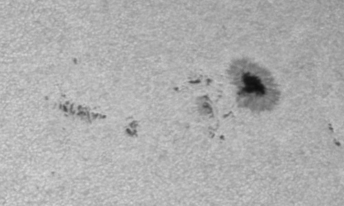 2023年8月19日の黒点（活動領域13403）