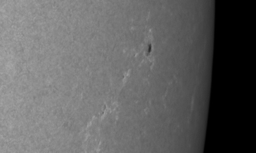 2023年8月19日の黒点（活動領域13406）