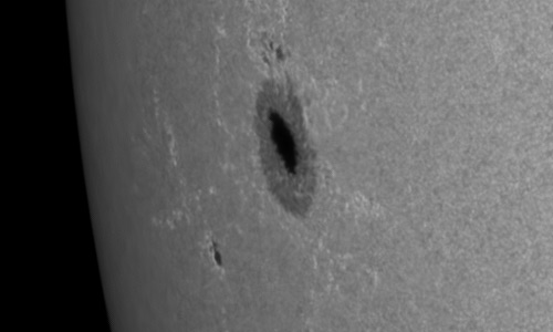 2023年8月22日の黒点（活動領域13413）