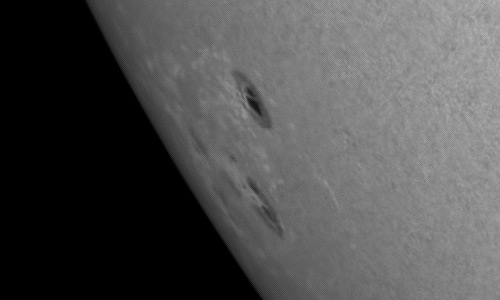 2023年8月29日の黒点（活動領域13417）