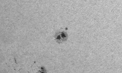 2023年8月31日の黒点（活動領域13417）