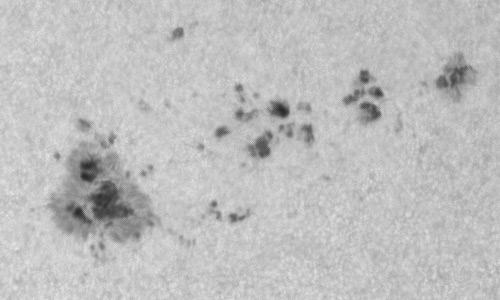 2023年9月7日の黒点（活動領域13421）