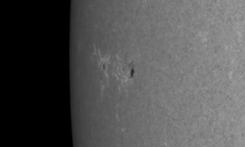 2023年9月22日の黒点（活動領域13446）