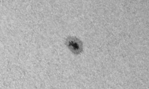 2023年10月4日の黒点（活動領域13448）