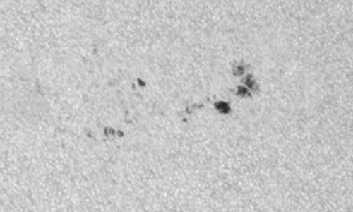 2023年10月4日の黒点（活動領域13453）