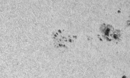 2023年10月8日の黒点（活動領域13458）