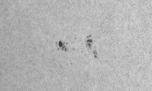 2023年10月11日の黒点（活動領域13462）