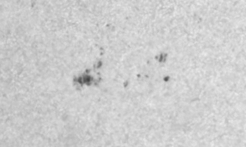 2023年10月12日の黒点（活動領域13462）