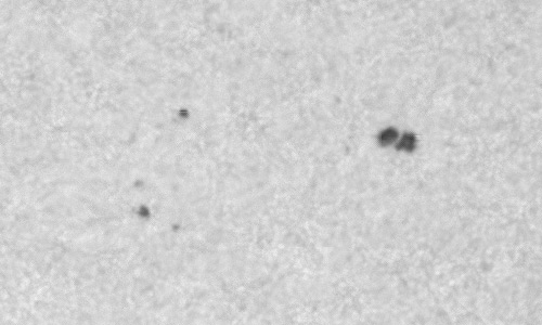 2023年10月13日の黒点（活動領域13466）