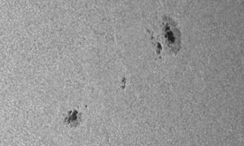 2023年10月14日の黒点（活動領域13460）