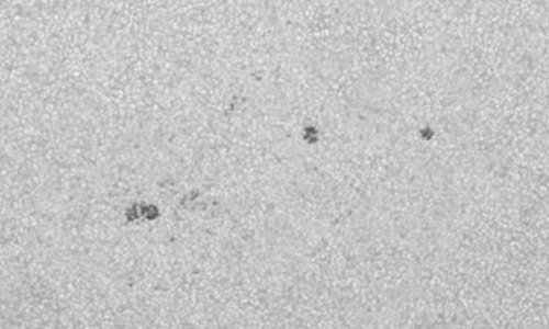 2023年10月14日の黒点（活動領域13463）