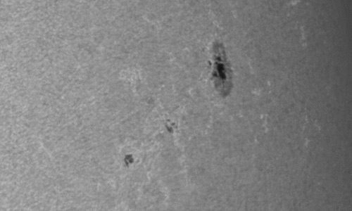 2023年10月15日の黒点（活動領域13460）