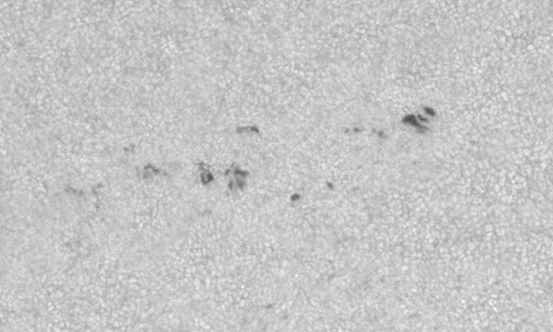 2023年10月30日の黒点（活動領域13472）