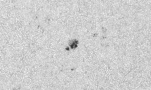 2023年11月9の黒点（活動領域13480）