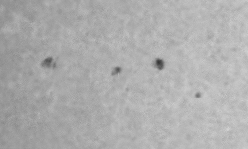 2023年12月21日の黒点（活動領域13530）