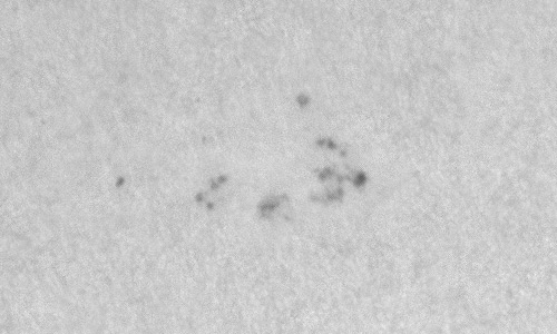 2024年1月4日の黒点（活動領域13538）