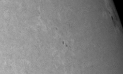 2024年1月11日の黒点（活動領域13537）