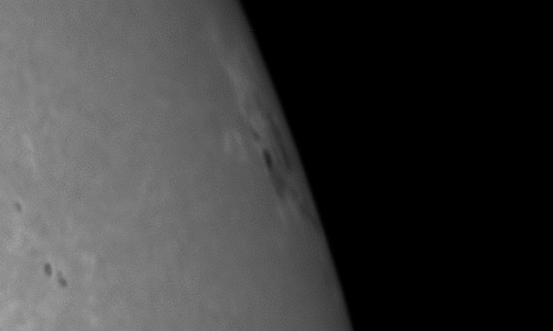 2024年1月11日の黒点（活動領域13538）