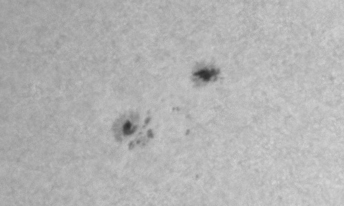 2024年1月13日の黒点（活動領域13548）