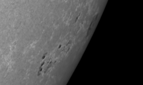 2024年1月17日の黒点（活動領域13541）