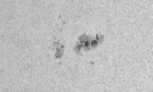 2024年1月17日の黒点（活動領域13553）