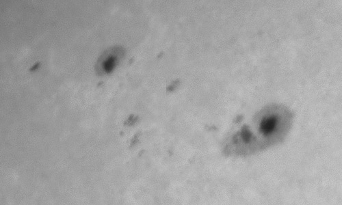 2024年1月20日の黒点（活動領域13559）