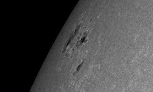2024年1月23日の黒点（活動領域13567）