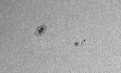 2024年2月4日の黒点（活動領域13574）