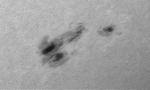 2024年2月5日の黒点（活動領域13575）