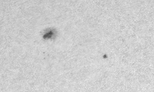 2024年2月56日の黒点（活動領域13574）