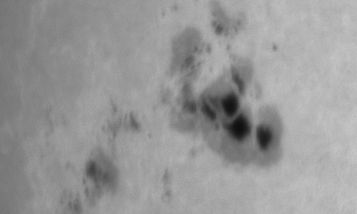 2024年2月6日の黒点（活動領域13576）