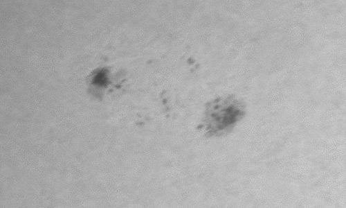 2024年2月11日の黒点（活動領域13583）