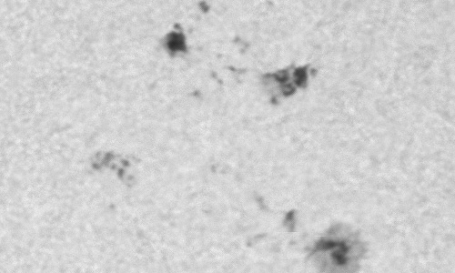 2024年2月12日の黒点（活動領域13582）