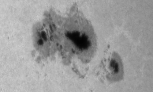 2024年2月28日の黒点（活動領域13590）