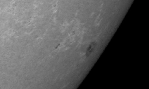 2024年3月5日の黒点（活動領域13598）