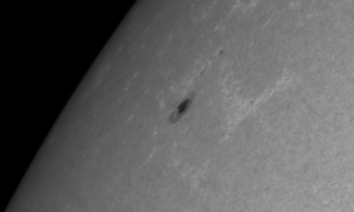 2024年3月6日の黒点（活動領域13604）