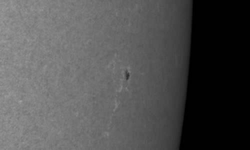 2024年3月12日の黒点（活動領域13602）