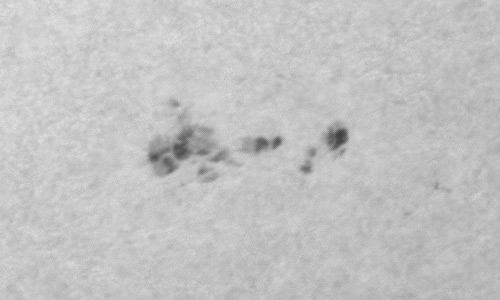 2024年3月19日の黒点（活動領域13607）