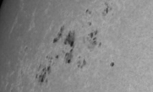 2024年3月19日の黒点（活動領域13615）