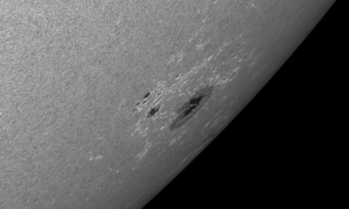 2024年3月23日の黒点（活動領域13618）