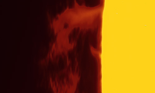 2024年3月23日のプロミネンス